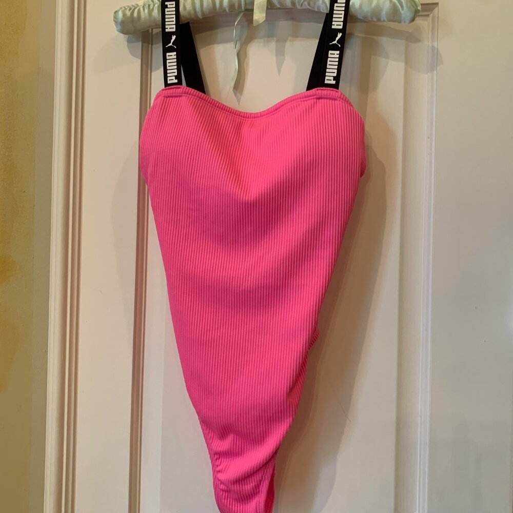 Pink Puma swimsuit